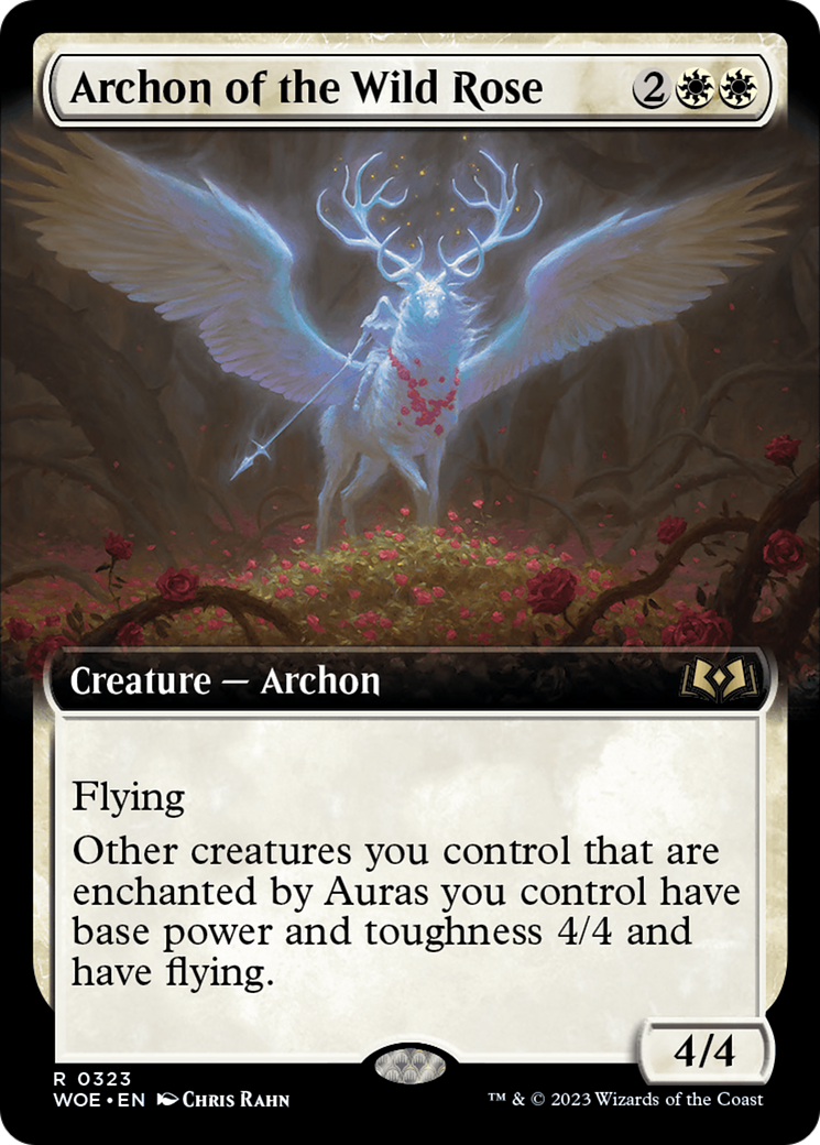 Archon of the Wild Rose (Extended Art) [Wilds of Eldraine] | GrognardGamesBatavia
