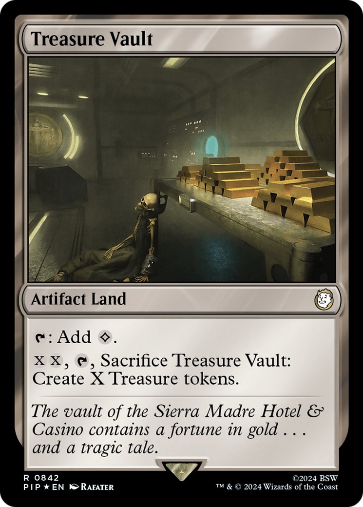 Treasure Vault (Surge Foil) [Fallout] | GrognardGamesBatavia