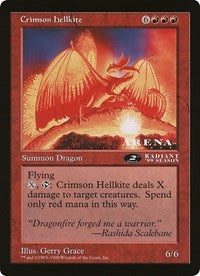 Crimson Hellkite (Oversized) [Oversize Cards] | GrognardGamesBatavia