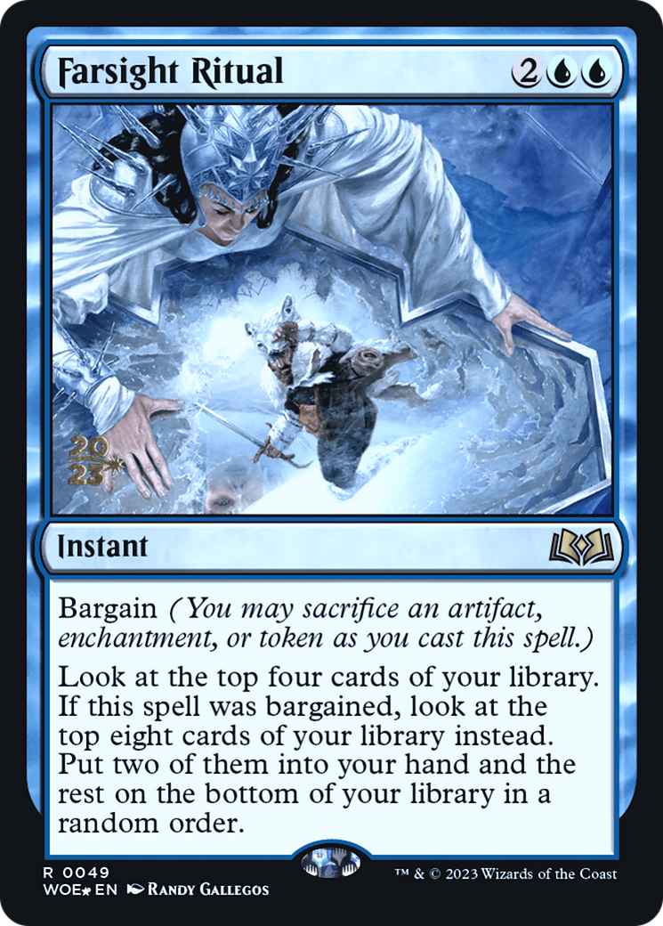 Farsight Ritual [Wilds of Eldraine Prerelease Promos] | GrognardGamesBatavia