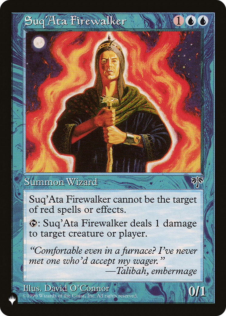 Suq'Ata Firewalker [The List] | GrognardGamesBatavia