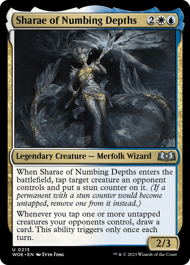 Sharae of Numbing Depths [Wilds of Eldraine] | GrognardGamesBatavia