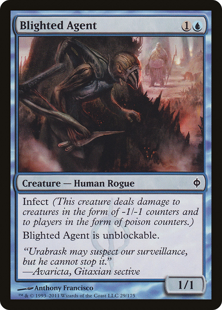 Blighted Agent [New Phyrexia] | GrognardGamesBatavia
