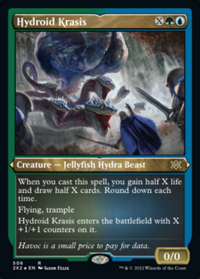 Hydroid Krasis (Foil Etched) [Double Masters 2022] | GrognardGamesBatavia