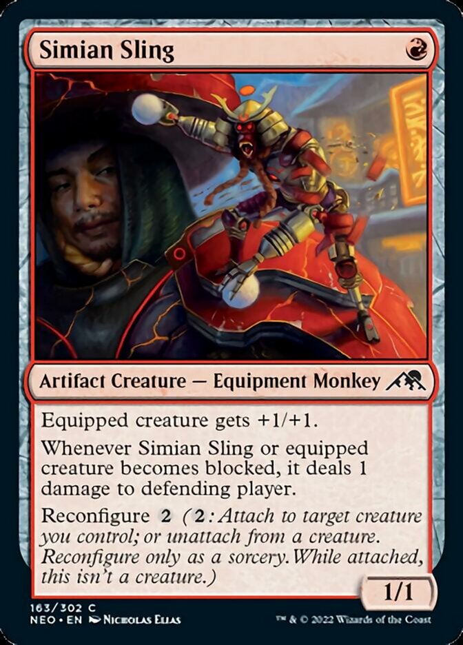 Simian Sling [Kamigawa: Neon Dynasty] | GrognardGamesBatavia