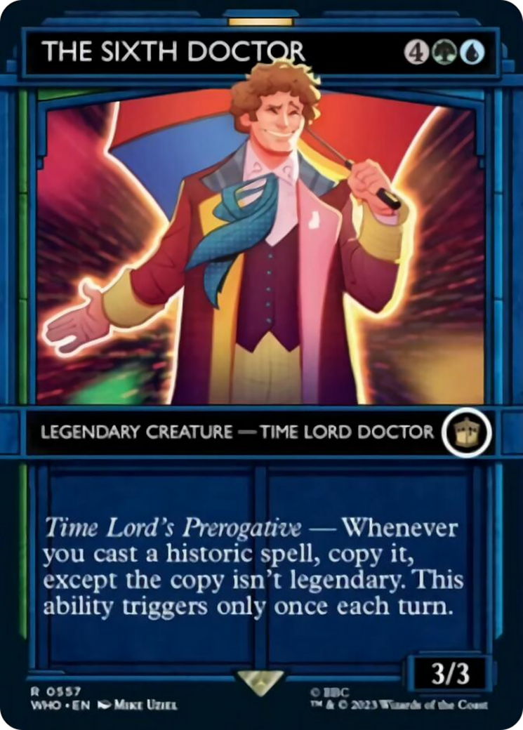 The Sixth Doctor (Showcase) [Doctor Who] | GrognardGamesBatavia