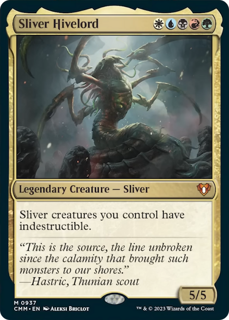 Sliver Hivelord [Commander Masters] | GrognardGamesBatavia