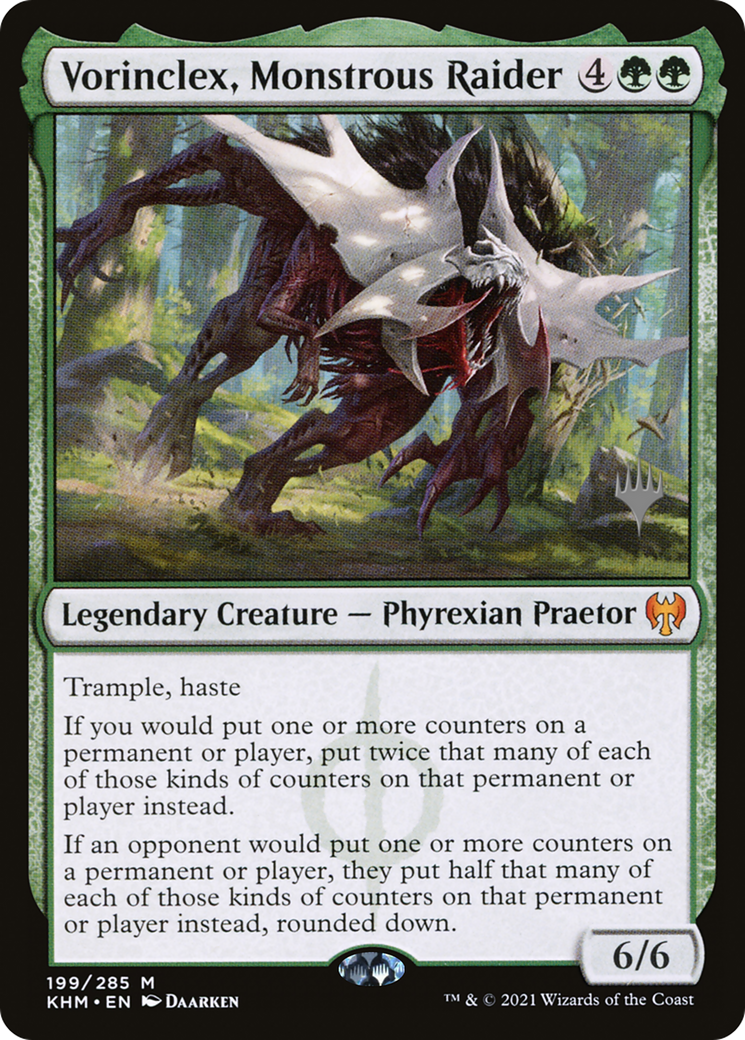 Vorinclex, Monstrous Raider (Promo Pack) [Kaldheim Promos] | GrognardGamesBatavia