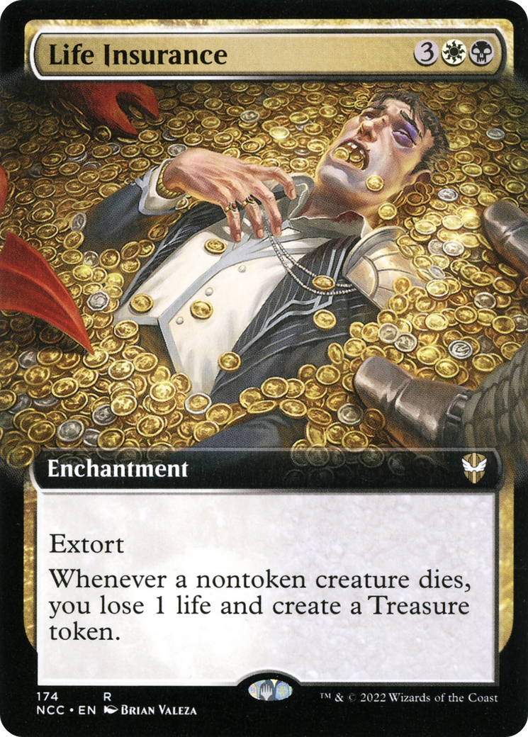 Life Insurance (Extended Art) [Streets of New Capenna Commander] | GrognardGamesBatavia