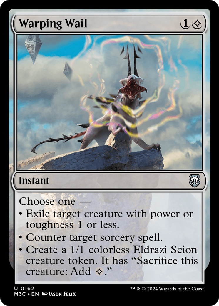 Warping Wail (Ripple Foil) [Modern Horizons 3 Commander] | GrognardGamesBatavia