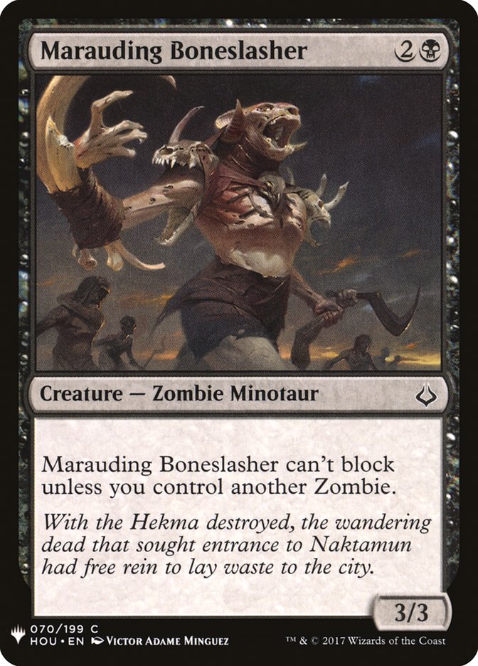 Marauding Boneslasher [Mystery Booster] | GrognardGamesBatavia