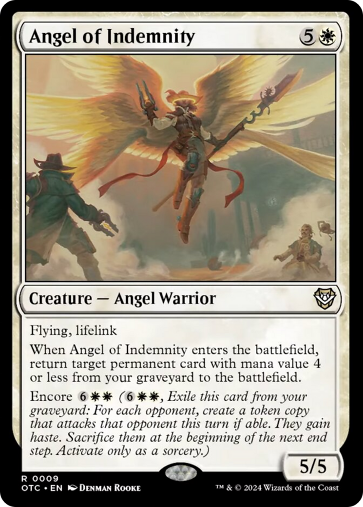 Angel of Indemnity [Outlaws of Thunder Junction Commander] | GrognardGamesBatavia