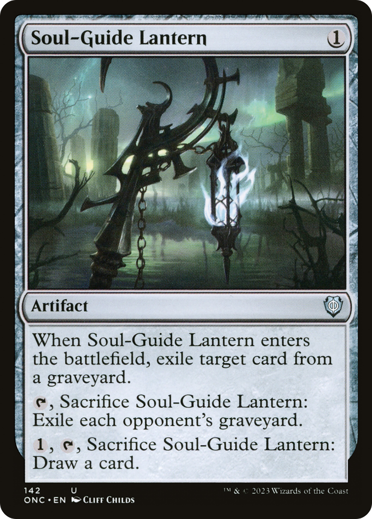 Soul-Guide Lantern [Phyrexia: All Will Be One Commander] | GrognardGamesBatavia