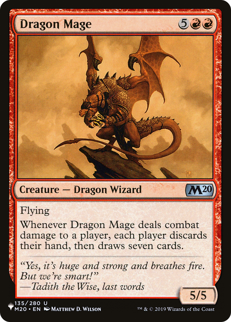 Dragon Mage [The List Reprints] | GrognardGamesBatavia