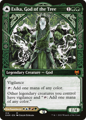 Esika, God of the Tree // The Prismatic Bridge (Showcase) [Kaldheim] | GrognardGamesBatavia