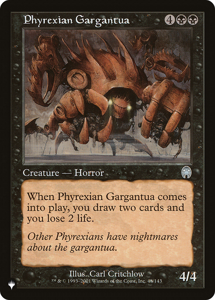 Phyrexian Gargantua [The List Reprints] | GrognardGamesBatavia