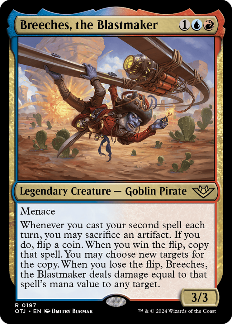 Breeches, the Blastmaker [Outlaws of Thunder Junction] | GrognardGamesBatavia