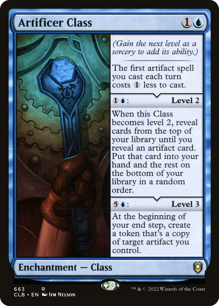 Artificer Class [Commander Legends: Battle for Baldur's Gate] | GrognardGamesBatavia