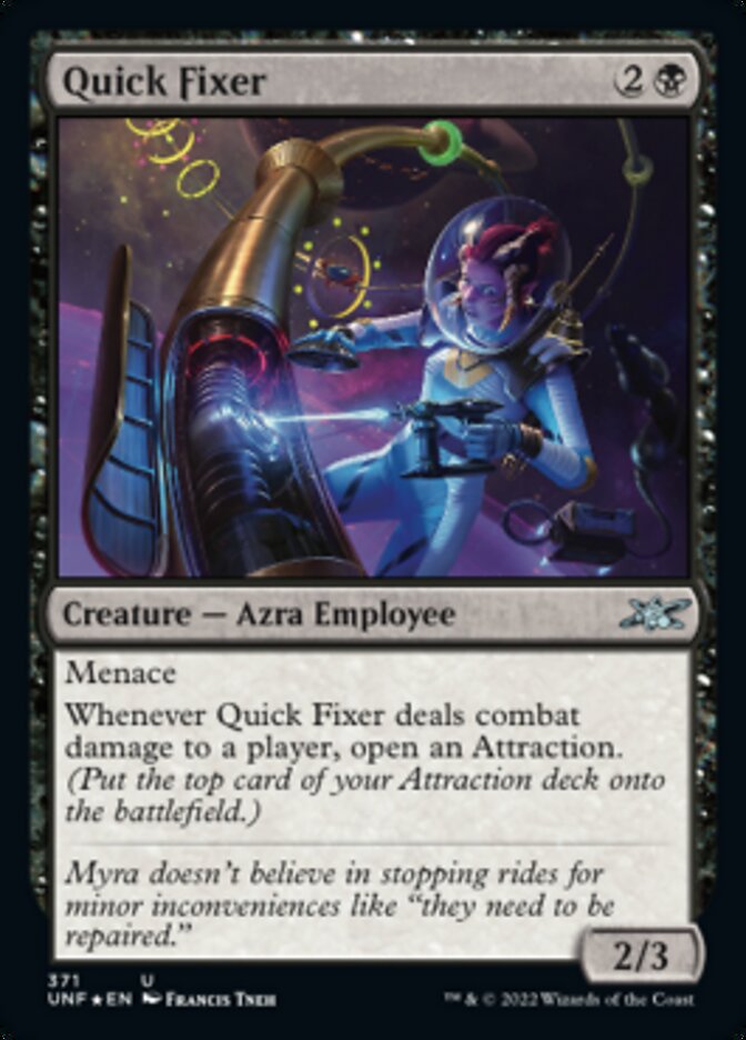 Quick Fixer (Galaxy Foil) [Unfinity] | GrognardGamesBatavia