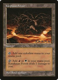 Karplusan Forest (Oversized) [Oversize Cards] | GrognardGamesBatavia