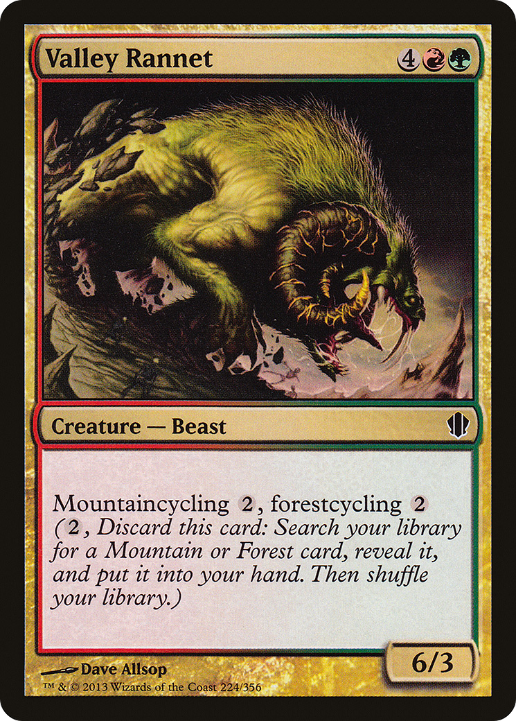 Valley Rannet [Commander 2013] | GrognardGamesBatavia