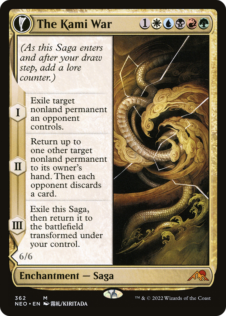 The Kami War // O-Kagachi Made Manifest (Showcase Soft Glow) [Kamigawa: Neon Dynasty] | GrognardGamesBatavia