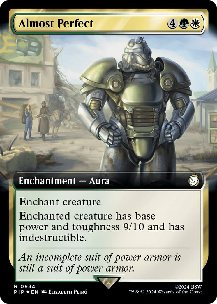 Almost Perfect (Extended Art) (Surge Foil) [Fallout] | GrognardGamesBatavia