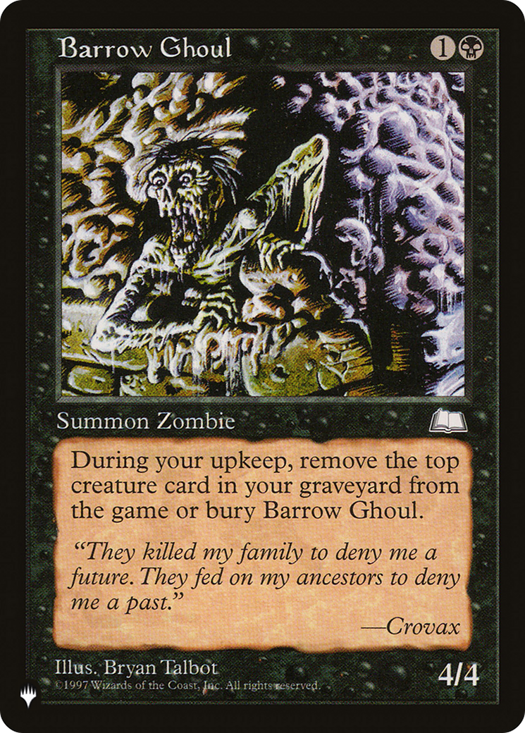 Barrow Ghoul [The List] | GrognardGamesBatavia