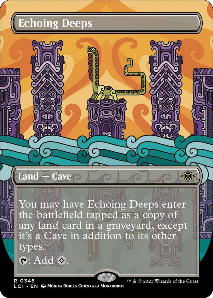 Echoing Deeps (Borderless) [The Lost Caverns of Ixalan] | GrognardGamesBatavia