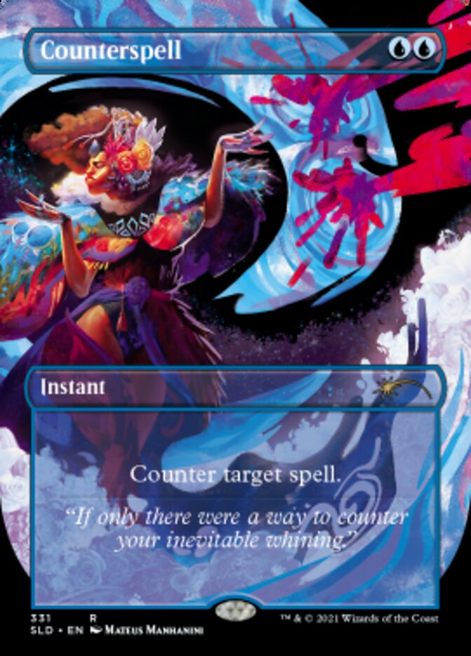 Counterspell (Borderless) [Secret Lair Drop Series] | GrognardGamesBatavia