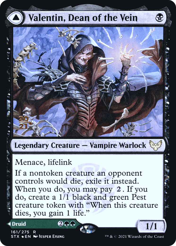 Valentin, Dean of the Vein // Lisette, Dean of the Root [Strixhaven: School of Mages Prerelease Promos] | GrognardGamesBatavia