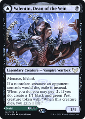 Valentin, Dean of the Vein // Lisette, Dean of the Root [Strixhaven: School of Mages Prerelease Promos] | GrognardGamesBatavia