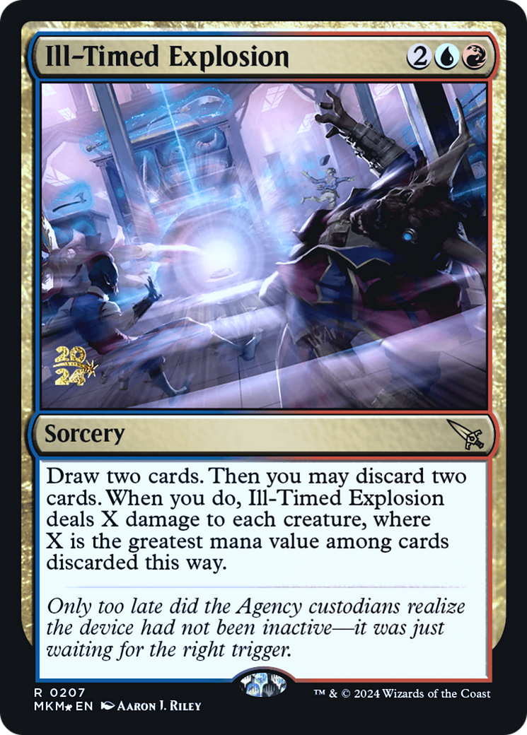 Ill-Timed Explosion [Murders at Karlov Manor Prerelease Promos] | GrognardGamesBatavia