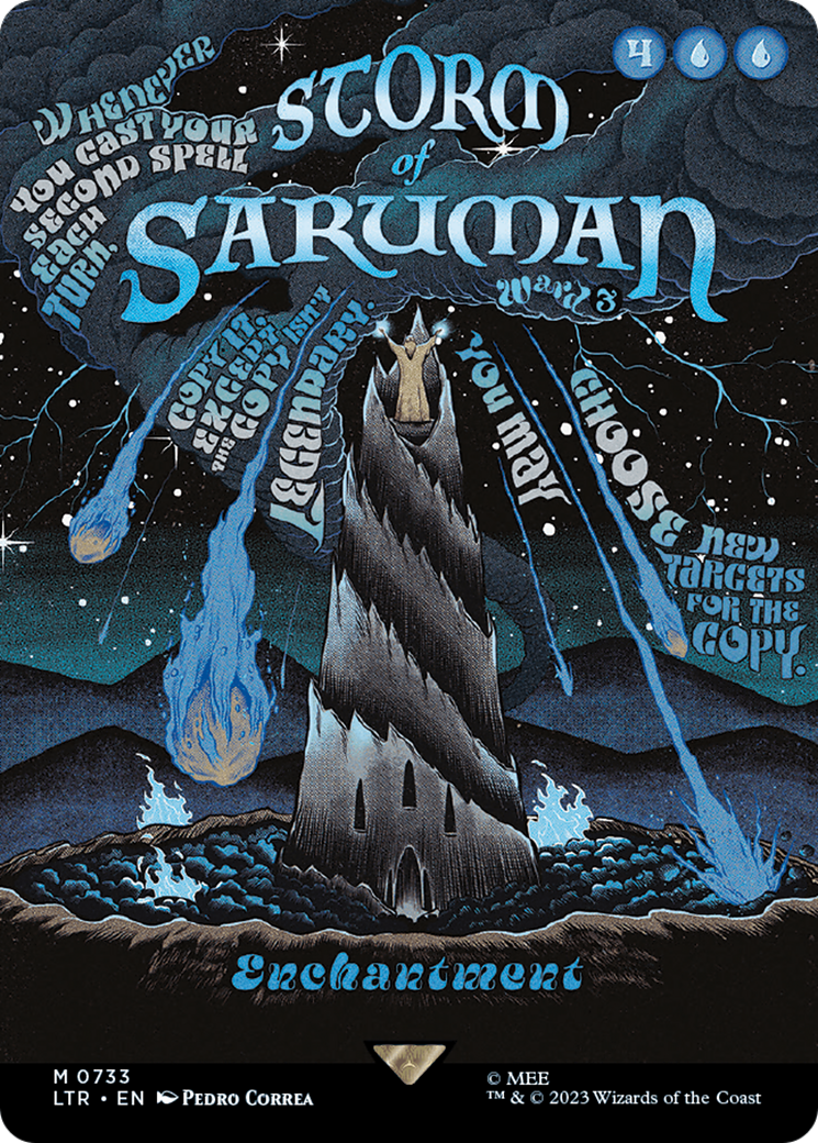 Storm of Saruman (Borderless Poster) [The Lord of the Rings: Tales of Middle-Earth] | GrognardGamesBatavia