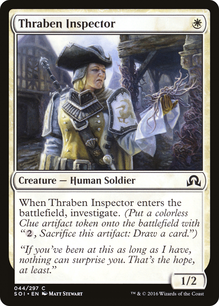 Thraben Inspector [Shadows over Innistrad] | GrognardGamesBatavia