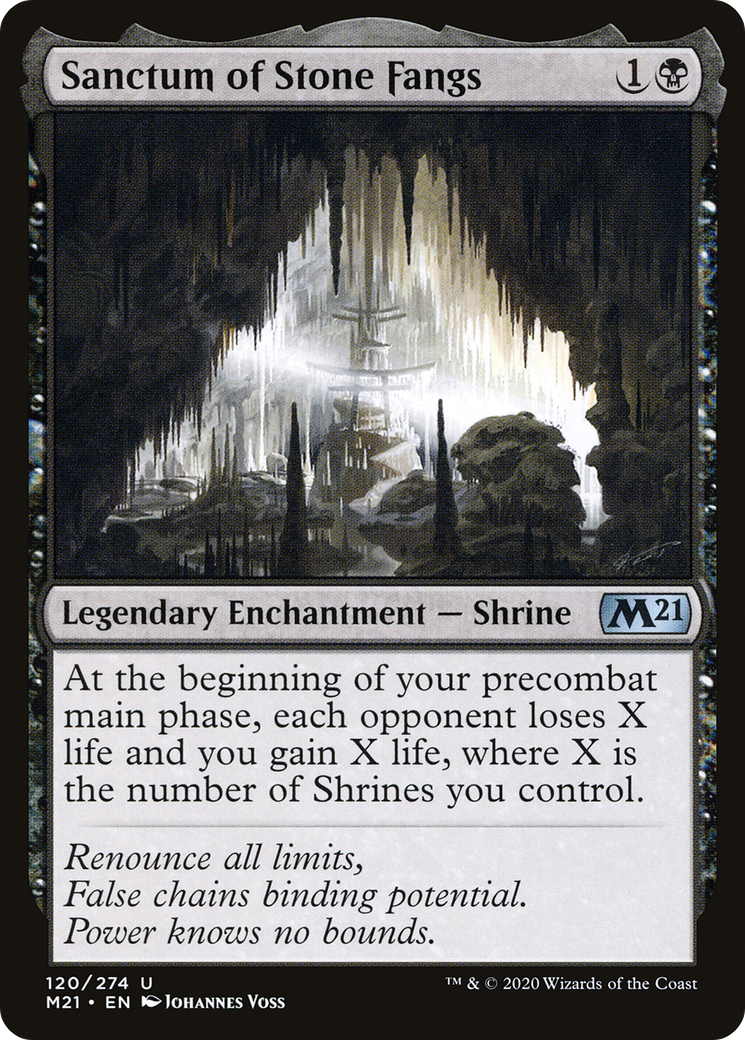 Sanctum of Stone Fangs [Core Set 2021] | GrognardGamesBatavia