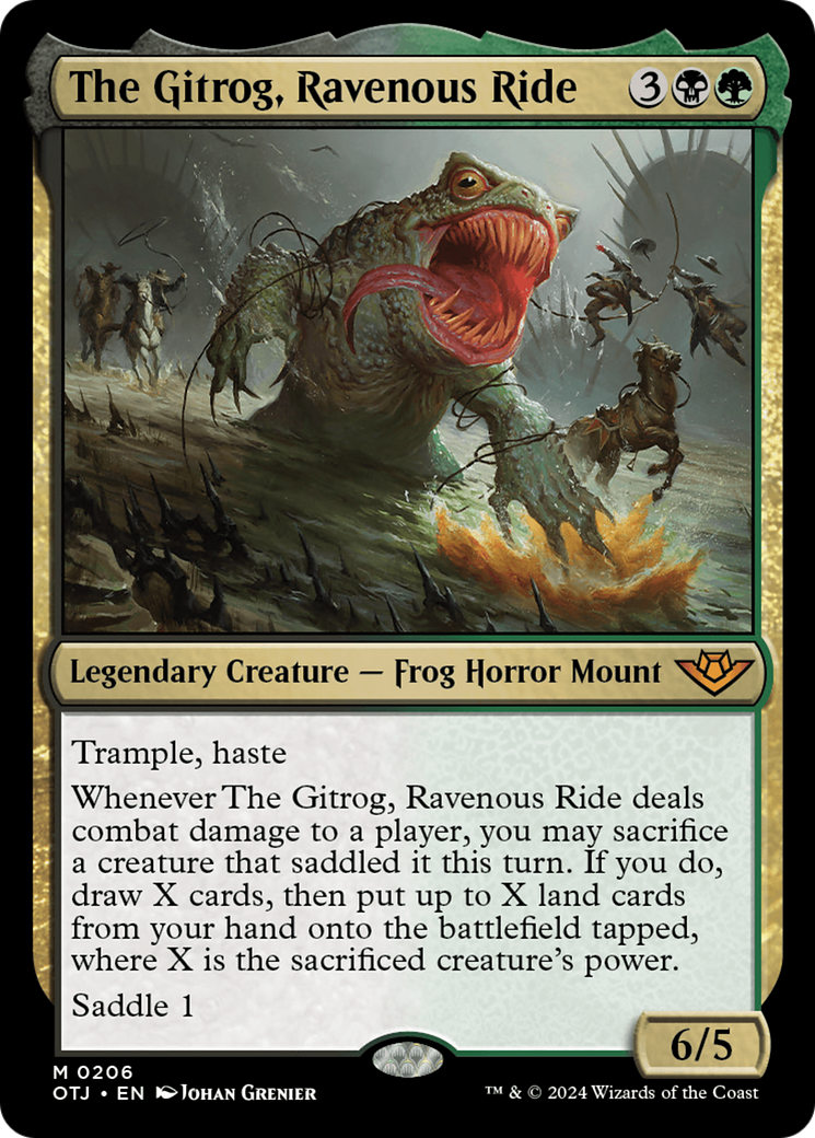 The Gitrog, Ravenous Ride [Outlaws of Thunder Junction] | GrognardGamesBatavia