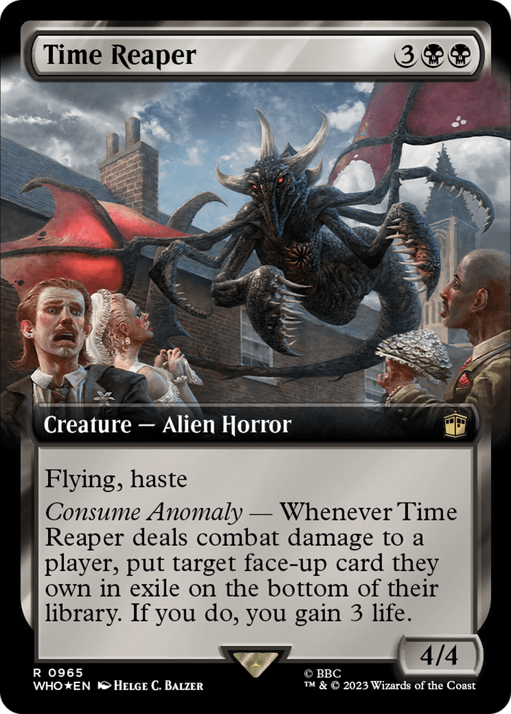 Time Reaper (Extended Art) (Surge Foil) [Doctor Who] | GrognardGamesBatavia