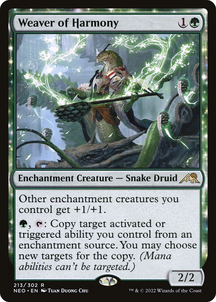 Weaver of Harmony [Kamigawa: Neon Dynasty] | GrognardGamesBatavia