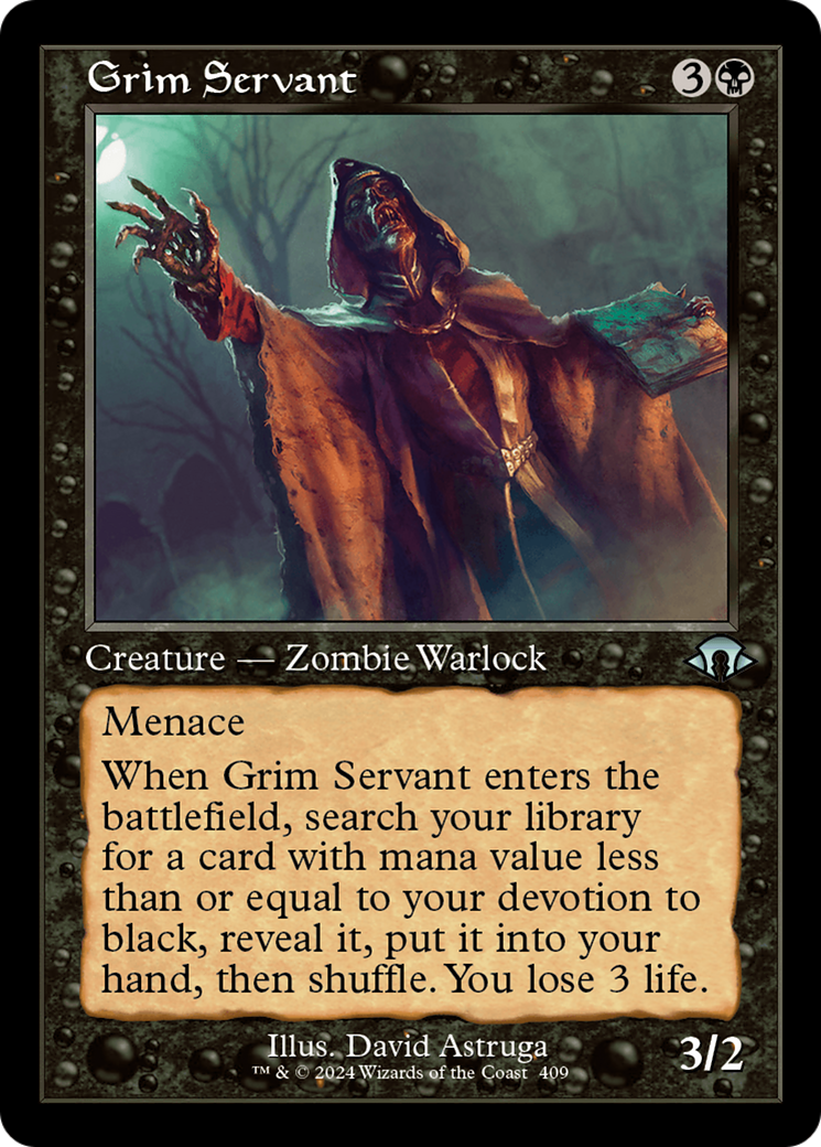 Grim Servant (Retro) [Modern Horizons 3] | GrognardGamesBatavia