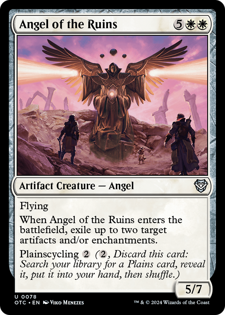 Angel of the Ruins [Outlaws of Thunder Junction Commander] | GrognardGamesBatavia