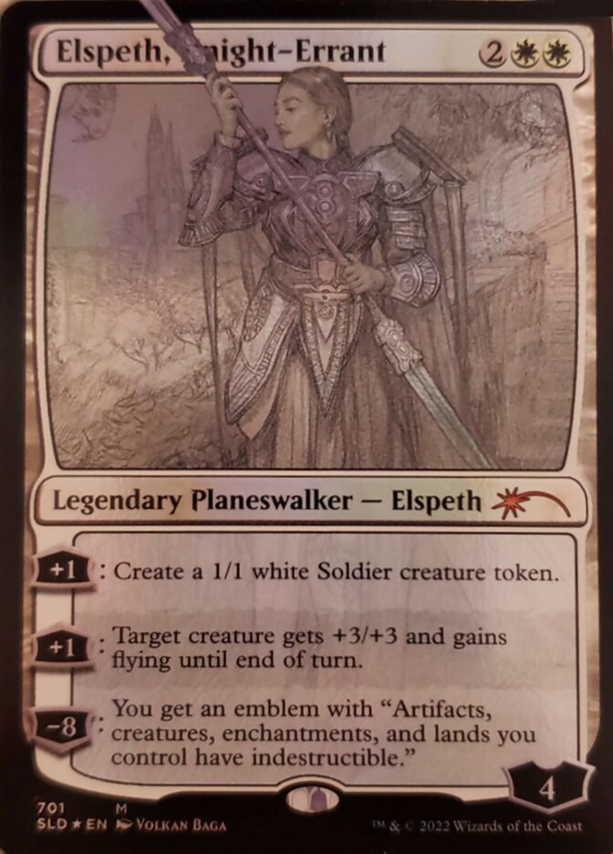 Elspeth, Knight-Errant (Sketch) [Secret Lair Drop Promos] | GrognardGamesBatavia