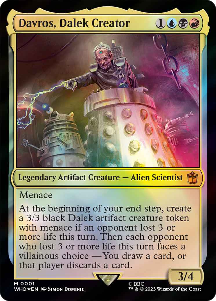 Davros, Dalek Creator [Doctor Who] | GrognardGamesBatavia