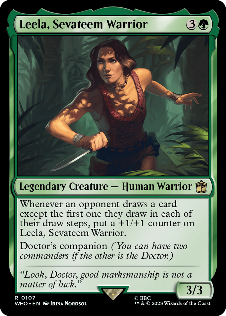 Leela, Sevateem Warrior [Doctor Who] | GrognardGamesBatavia