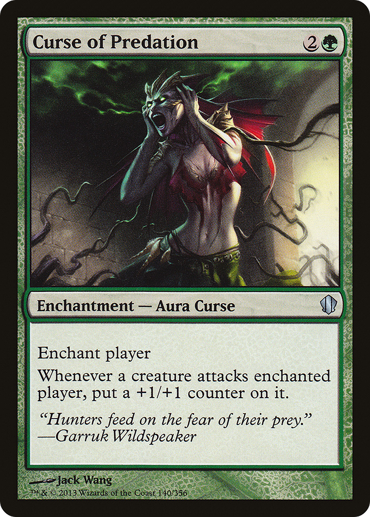 Curse of Predation [Commander 2013] | GrognardGamesBatavia