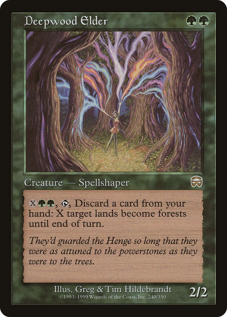 Deepwood Elder [Mercadian Masques] | GrognardGamesBatavia