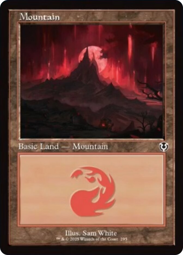 Mountain (295) (Retro Frame) [Innistrad Remastered] | GrognardGamesBatavia