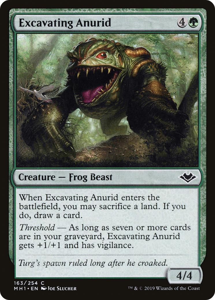 Excavating Anurid [Modern Horizons] | GrognardGamesBatavia