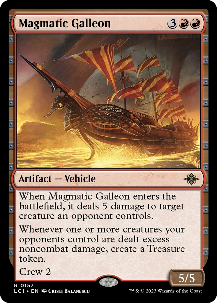 Magmatic Galleon [The Lost Caverns of Ixalan] | GrognardGamesBatavia