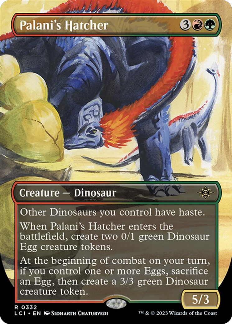 Palani's Hatcher (Borderless) [The Lost Caverns of Ixalan] | GrognardGamesBatavia